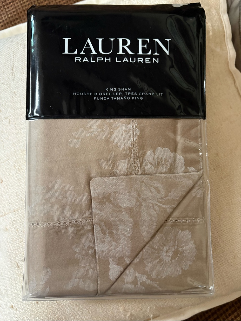 Lauren Ralph Lauren Mya King Pillow Sham New